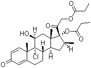丙酸倍氯米松分子式图片