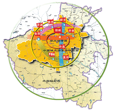 中原城市群是中国中部地区城镇最为密集的地区,设市城市数量约占河南